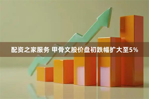 配资之家服务 甲骨文股价盘初跌幅扩大至5%